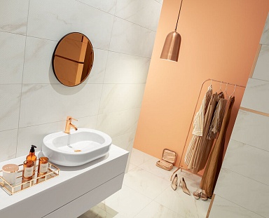 Бордюр Tubadzin L-Steel Copper 3 89,8x2,3