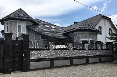 Искусственный камень Leonardo Stone Угловой элемент Авиньон MIX-4 200/100x65x12