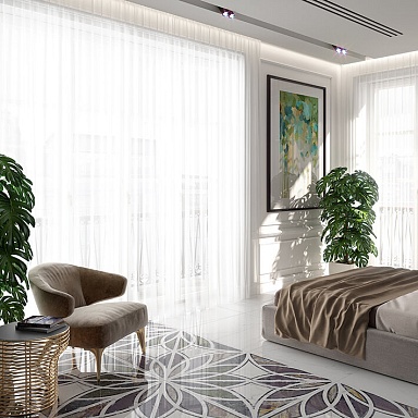 Плитка Aparici Vivid White Calacatta Breeze 29.75x99.55