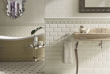 Плитка Adex ADMO1016 Liso PB C/C Blanco 7,5х15