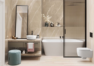 Керамогранит New Trend 60120ESE21P Essential Marron полированный 600x1200x7