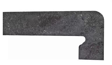 Плинтус Exagres Zanguin METALICA BASALT DERECHA правый 39.5x17.5