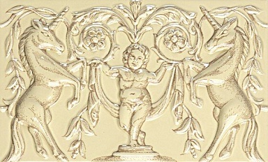 Бордюр Petracers B UNIC A 02 Grand Elegance UNICORNI CREMA A 12,5X20