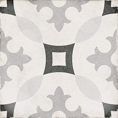 Декор Equipe 24417 Art Nouveau Karlsplatz Grey 20x20