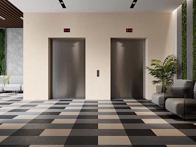 Керамогранит Kerama Marazzi SG155800R Сенат светло-серый обрезной 40.2х40.2