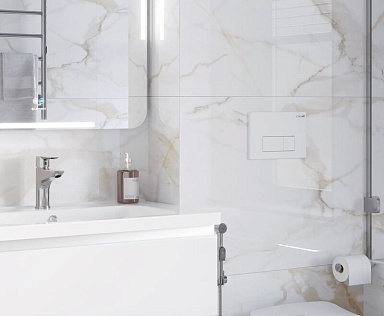 Керамогранит Ceradim Calacatta Superior Белый Матовый 60х120