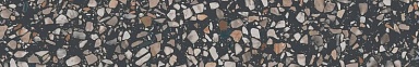Подступенник Kerama Marazzi KM6060G0021RALT Подступенок Бричиола чёрный матовый обрезной 60x10,7x0,9