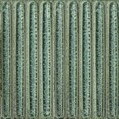 Kerama Marazzi KMD2SOB006BN Декор чипсет Далия зелёный глянцевый 20x20x0,95