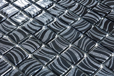 Мозаика Vidrepur Glitter Blue 7800 (на сетке) 25x25 31,7x31,7