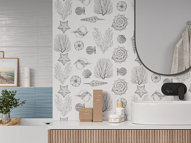 Плитка Gracia Ceramica Monocolor sugar blue голубой 01 25x60