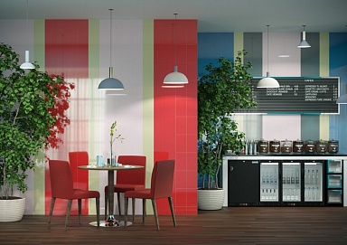 Плитка Pieza Ceramica CL06 Желтая 20x33