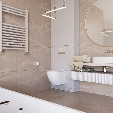 Керамогранит Buono Ceramica SOVL4713S Marble Creamy Pie Satin 60x120
