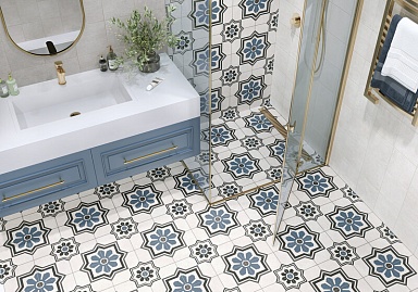 Керамогранит New Trend GP2020DNA05 Light grey матовый 200x200x8