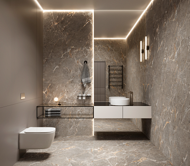 Керамогранит Arcadia Ceramica GI8006-B Royal Grey Matt Glossy Ink Punch 60x120