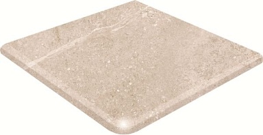 Ступень Gres de Aragon 906735 Petra Esquina Redondeada Crema Antislip 33x33