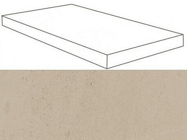 Ступень Атлас Конкорд Россия 620070001135 Sand Scalino Angolare SX 33x60