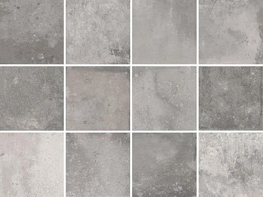 Керамогранит Kerama Marazzi KM1010G0011N Спартель серый матовый 29,8х39,8 из 12 частей 9,8x9,8x0,7