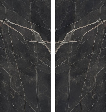 Керамогранит StaroSlabs Calacatta Black Matt 2800х1200х6