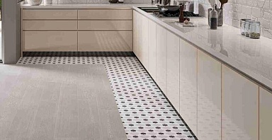 Керамогранит Kirovit 730403 K Lattice Серый 45x45