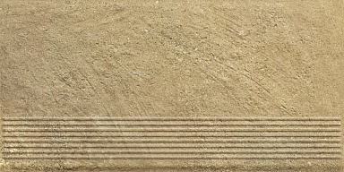 Ступень Paradyz Eremite Beige Stopnica Prosta Struktura Mat B1a 30x60
