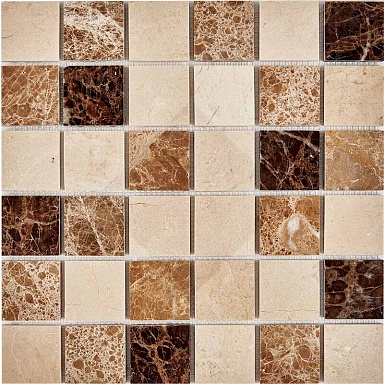 Pixmosaic PIX270 Мозаика из мрамора 48x48 305х305x6