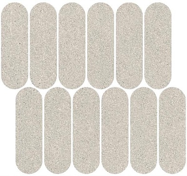 Декор Kerama Marazzi ID143 Джиминьяно наборный серый светлый матовый 30x32