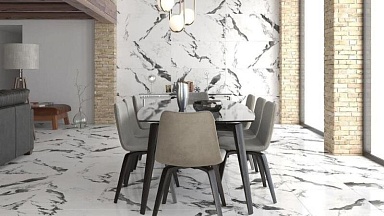 Керамогранит Yurtbay Seramik P15202 Invisible Marble Grey Polished 60x120