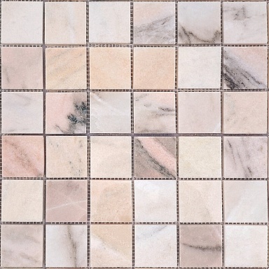 Мозаика Caramelle Mosaic Rosa Salmone POL 48x48x7 305x305