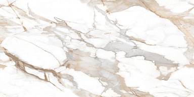 Керамогранит Ceradim Calacatta Fairy Gold Бежевый Полированный 60х120