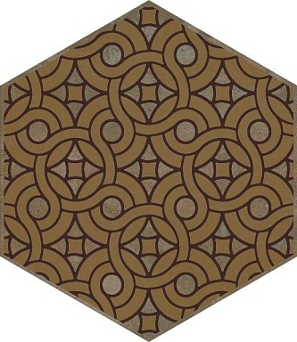Декор Kerama Marazzi VT/B559/SG23041N Гроссето коричневый 20x23,1