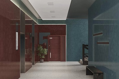 Керамогранит Kerama Marazzi SG075700R6 Майолика синий обрезной 119,5x320x6