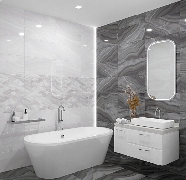 Плитка Azori Acate Grey 42x42