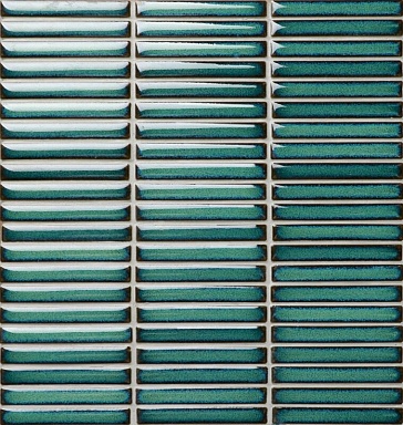 Мозаика Bonaparte Finger pacific blue 12x92x8 284x298