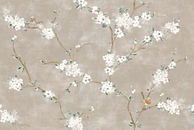 Декор Ragno Marazzi RC5M Mixed Rosa Decoro Fiori di Pesco Rett. (A+B) 40x120