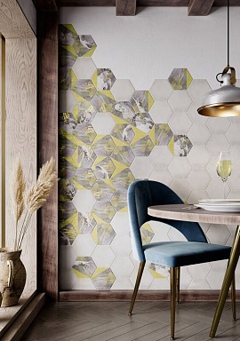 Плитка Kerama Marazzi 24024 Ателлани белый 20*23.1