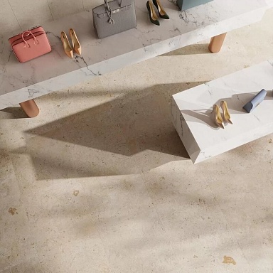 Kerama Marazzi DD205120R/GR Ступень Про Лаймстоун серый темный натуральный обрезной 60х30