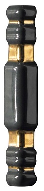 Декоративная вставка Atlas Concorde Italy AVGB Marvel Gold Black A.E. 1,2x7,8