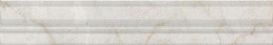 Бордюр Kerama Marazzi BLC031R Серенада белый глянцевый обрезной 30x5