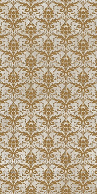 Декор Cedit 752617 Tesori Decoro Broccato Bianco Oro 6mm 120x240