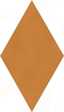 Kerama Marazzi KMD2SRB006BN Декор Риад оранжевый глянцевый 13,5x7,8x0,9