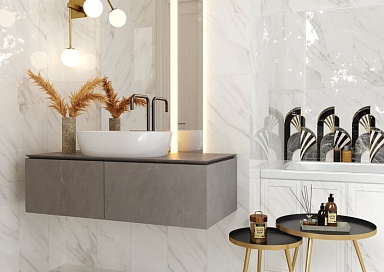 Gracia Ceramica Noir white декор 25х60