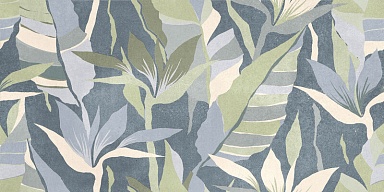 Плитка Global Tile GT244VG Dominica Синий тропики 30x60