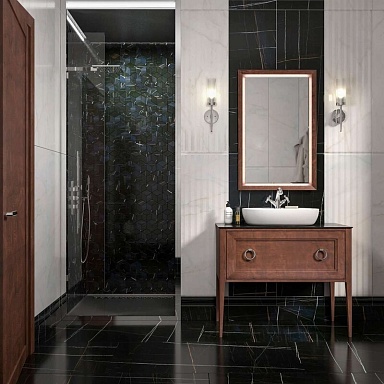 Бордюр Kerama Marazzi BLF001R Багет Греппи белый 40*7.3