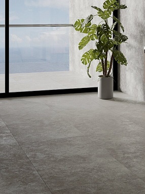 Керамогранит Prime Ceramics Cross Grey PG carving 60x60