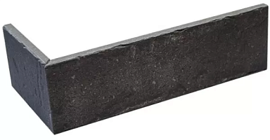 Клинкерная плитка Interbau INT576 Anthrazit Угловой элемент 240/115x52x10