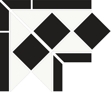 Бордюр Топ Рус Угол Нора (01/19) 21.4x21.4x14.6