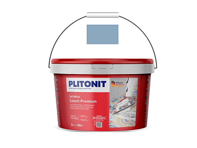 Смеси и затирки Plitonit Colorit Premium Биоцидная (0.5-13 мм) Синяя 2 кг