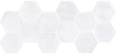 Керамогранит Equipe 23516 Urban Hexagon Melange Light 29,2X25,4