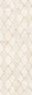 Плитка Eurotile 584 EMX1BG 584 ERMITAGE LIGHT (рельеф сетка) 29,5х89,5