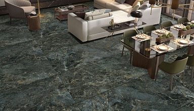Керамогранит Ocean-Ceramic Almond Green High Glossy 80х160